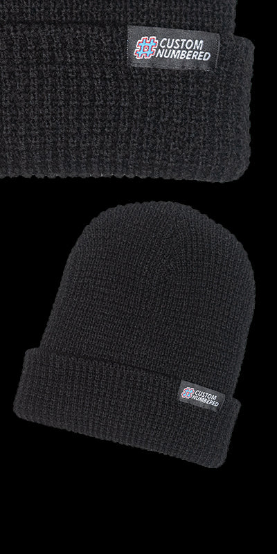 Custom Numbered Beanie