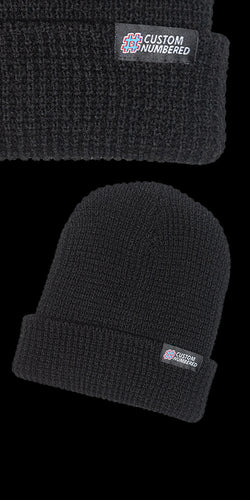 Custom Numbered Beanie