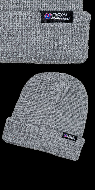 Custom Numbered Beanie