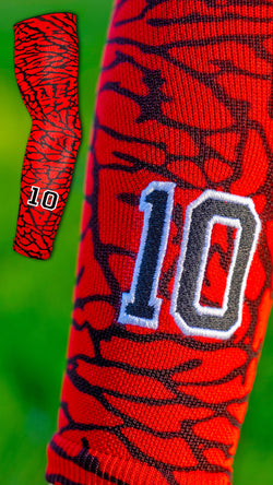 Custom Numbered Arm Sleeve - Microfiber