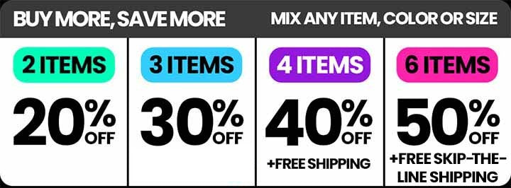 Buy more, save more